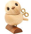 Fablewood H.C. Andersen - Nightingale - 8 cm - Natural/Gold