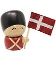 Fablewood Garder - Frederik - 7.5 cm - Natural/Red/Black