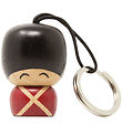 Fablewood Garder-Keychain - Vincent - 4 cm - Natural/Red/Black