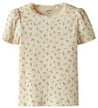 Name It T-shirt - Rib - NmfHoise - Sun Kiss w. Flowers