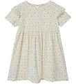 Lil' Atelier Kleid - Rib - NmfGago - Coconut Milch m. Blumen