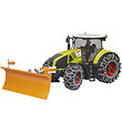 Bruder Tractor - Claas Axion 950 w. Snow chains/Snow shovel - 03