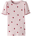Name It T-shirt - Rib - NmfJillie - Ballerina