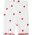 Shorts de Vélo Name It - Rib - NmfJillie - Bright White av. Frai