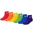Nike Ankelstrumpor - 6-pack - Multi
