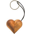 Fablewood Heart-Keychain - 5 cm - Natural