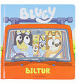 Forlaget Gyldendal Book - Bluey - Car trip