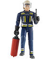 Bruder Figure - bworld - Firefighter w. Accessories - 60100