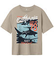 Name It T-shirt - NkmHirlan - Iceland Fossil w. Print