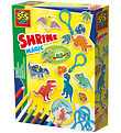 SES Creative Shrink wrap - Dinosaur Key rings