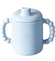 Jack o Juno Trinklernbecher - Silikon - Bubble - Pale Blue
