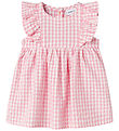Name It Klänning - NbfHalmi - Cameo Rosa m. Rutor