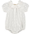 MarMar Summer Romper - Rosetta - Gentle White
