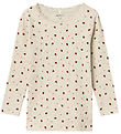 Name It Bluse - Rib - NmfDab - Peyote Melange m. Marienkäfer