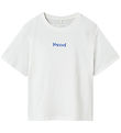 Name It T-shirt - NkfJessa - Bright White w. Print