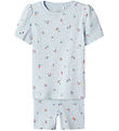 Name It Shorts Set - NmfHamanda - Bicycle Shorts/T-shirt - Xenon