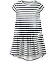 Robe Name It - Striped - NkfVigga - Bright White/Stripe
