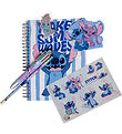 Disney Stitch Pencil Set w. Ballpoint Pen, Pencil & Notebook