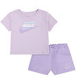 Nike Shorts Set - T-shirt/Shorts - Hydrangeas