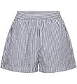 Rosemunde Stuttbuxur - Murgróður - Dökkblátt Stripe