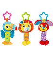 Playgro Pram Clip Toy - Trinkle Trio