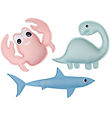 Swim Essentials Diving Weights - 3-Pack - Sea Animals