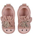 Melton Leder-Krabbelschuhe - Horse - Ash Rose