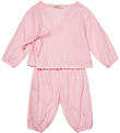 Lalaby Set - Blouse/Trousers - Willow - Bubble gum