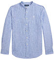 Polo Ralph Lauren Shirt - Postman - Blue/White Striped