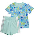 adidas Performance Sweat Set - I DY LS T - SEFLAQ/MULTCO