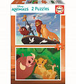 Educa Jigsaw Puzzle - 2x48 Bricks - The Lion King