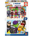 Educa Jigsaw Puzzle - 2x20 Bricks - Spidey & His Amazing Friends