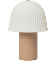 Ferm Living Lamp - Frill Portable Lamp - Rose/White