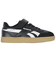 Reebok Schuhe - Smash Edge Elastic & Top Strap - Black/White/Gum