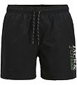 Jack & Jones Swim Shorts - JpstMaui - Black
