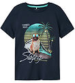 Name It T-shirt - NkmJass - Navy Blazer w. Print