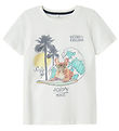 Name It T-shirt - NkmJass - Bright White w. Print