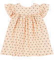 Konges Sløjd Kleid - Musselin - Coco - Cherry Pink Motiv