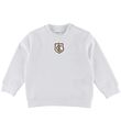 Calvin Klein Sweatshit - Crest Logo - Bright White