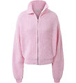 Hound Blouse w. Zipper - Knitted - Light Pink