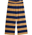 Mini Rodini Trousers - Beige/Navy Striped