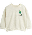 Mini Rodini Sweatshirt - Cream Melange w. Bird