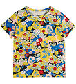 Mini Rodini T-shirt - Flowers AOP - Multi