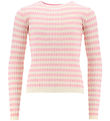 Hound Blússa - Prjónað - Stripe Prjón - Light Pink
