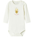 Name It Bodysuit l/s - NbfJolanta - Cloud Dancer