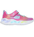 Skechers Skór M. Ljós - Bylgjugeislar - Bleikt/Multi