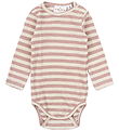 The New Siblings Body l/ä - Rib - TnsbFro - Adobe Rose Striped
