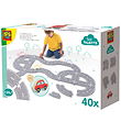 SES Creative Creation Set - Felt Roasway w. Car - 40 Parts