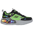 Skechers Shoes w. Light - Light Storm 3 - Lime/Black