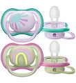 Philips Avent Schnuller - 2er-Pack - Ultra Air - Grün/Lila m. Pr
